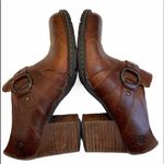 BORN W11929 Leather Heeled Loafers. Brown Size 7 Photo 8