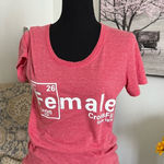 Reebok Pink Fitted Short Sleeve T-Shirt Photo 0