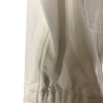 J.Crew  Zip Front Chino Dress Pockets Ivory Size 0 Photo 3