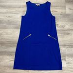 Banana Republic Blue Sleeveless Above the Knee A-Line Dress Size Small Photo 6