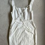 Blue Blush White Cargo Dress Photo 1