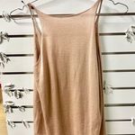 Missoni  Cashmere Blend Sleeveless Scoop Neck Cami Tank Top Beige Women's 40 / 6 Photo 4
