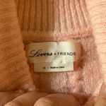 Lovers + Friends Kane Sweater Dress in Pink & Red Photo 4