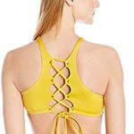 Dolce vita‎ high neck bikini top Yellow Size L Photo 1