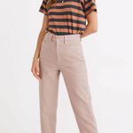 Madewell Slim Emmett Tapered Leg Pants in Vintage Petal Purple Orchid | 26 Photo 0