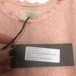 Tina Jo Raw Neck Muscle Tee Eden Pink Photo 6