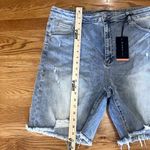 NWT Risen High Rise‎ Distressed Long Shorts 3XL Size undefined Photo 2