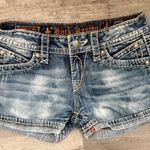Rock Revival  Women’s Sz 28 Amy Denim Bling Jean Shorts Photo 0