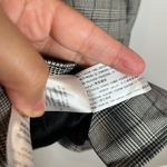 Abercrombie & Fitch  black and grey plaid blazer jacket Photo 4