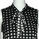 XOXO  Shirt Womens Medium Black White Geometric Secretary Bow
Minimalist Neutral Photo 4