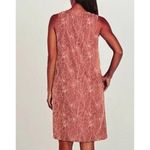 Orvis Linen Knee Length XL Pink Tropical Summer Sleeveless X Large Pockets NEW Photo 4