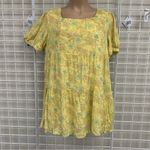 Disney Parks Floral Cinderella Mini Dress. Size 2X Yellow Photo 1