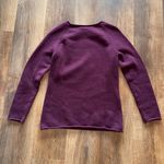 Eddie Bauer Purple/Maroon Long Sleeve Sweater Photo 6