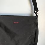 Esprit VINTAGE BLACK/MAROON REVERSIBLE  CROSSBODY SQUARE PURSE Photo 1