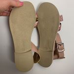 Topshop  Felix Pink Glitter Flat Sandals Photo 2