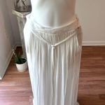 ZARA  Cream Maxi Skirt Photo 0