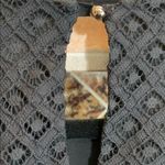 Banana Republic Women's  Peplum Black Eyelet Lacy Ruffle Sleeveless Blouse Medium Photo 2