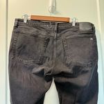Rag and Bone  Dre Low-Rise‎ Slim Boyfriend Jean Black Wash Distressed Crop 32 Photo 3
