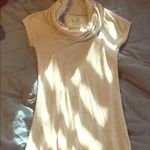 Cowl neck sweater blouse Tan Size M Photo 0