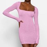 SKIMS Jelly Sheer Petal Rhinestone Intimates Dress Size Small Photo 0