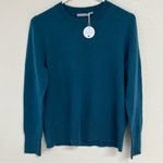 J.Crew  Cashmere classic-fit crewneck sweater in Deep Forrest Green Size Small Photo 6