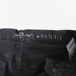 7 For All Mankind 7FAM Matte Black High Waisted Stretch The Skinny Jeans Size 26 Photo 3