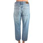 Madewell  Women's Blue High Rise Straight Leg Relaxed Stretch Denim Jeans Size 24 Photo 2