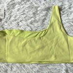 Good American New Women’s Scuba Hot Shoulder bikini top in key lime001 size 4X Photo 10