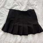 ZARA  Black Pleated Mini Skirt Photo 4