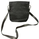 Americana Sharif Vintage Bucket Bag Handbag Purse Crossbody Gray Silver 9 inch Photo 0