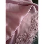 Victoria's Secret  Modal Lace Sexy Trim Cami Set M Pink Zinc Shimmer Christmas Photo 8