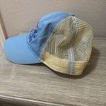 Vintage Ladies Fit outdoor trucker cap. Blue America with Flag. One size Photo 1