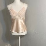 Luxurious Satin Lace Trim Pajama Set Photo 5