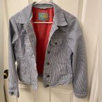 Blue Striped women’s Jacket by Boden size 6 Photo 1