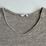 J. Jill Pure Jill Women’s Tan 100% Cotton V Photo 7