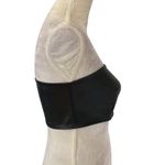 Good American Better Than Leather Bandeau Top Black 3 Large Photo 3