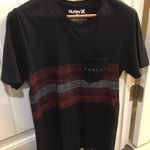 Hurley American Flag Design T-Shirt Photo 0