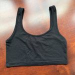 Missguided  Black Knit Crop Tank Top Cropped Size Small US 2 Photo 2