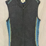 Woolrich  cinder gray multi front zip sweater vest Photo 0