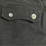 Bermuda Tribal  Shorts Women’s Size 6 Brown Flap Button Pockets in Back Photo 3