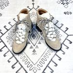 Sam Edelman Darrah 2 Faux Fur Trim Lace Up Suede Boot in Sand Size 7.5 Photo 2