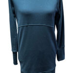 Athleta  Bounce Back Sweatshirt Dress – XXS – Teal Blue – NWT ($118 Retail) Photo 0