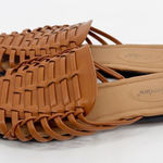Wendy Sandals Comfortview Shoe Mule Slides Huarache Tan 11 Photo 0