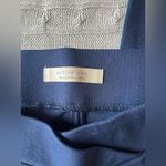 Active USA Women’s Navy Blue Ponte Leggings Sz L Photo 3