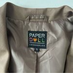 Paper Dolls Paper Doll Women’s Draped Front Blazer Size S Photo 2