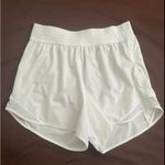 Lululemon White Poco Logo Hotty Hot High Rise 4” Shorts Photo 5