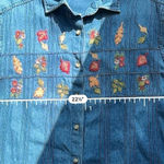 Petite Sophisticate  & Co. Vintage Fall Denim Shirt (Y8) Photo 7
