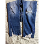 ZARA Blue Distressed Ankle & Cropped Jeans Size 6 Photo 13
