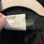 Harvé Benard Harve Benard Wool Viscose Charcoal Mandarin Collar Zip Front Blazer Size 12 Photo 2