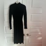 Proenza Schouler White Label Chenille Turtleneck dress‎ in black NWT Size XS Photo 5